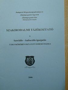 Szakirodalmi tájékoztató [antikvár]