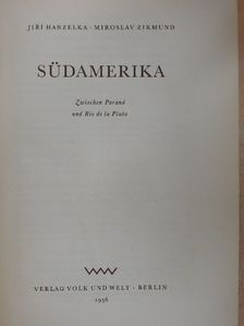 Jiri Hanzelka - Südamerika [antikvár]