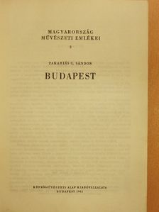 Zakariás G. Sándor - Magyarország művészeti emlékei 3. [antikvár]