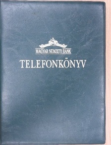 Magyar Nemzeti Bank telefonkönyv [antikvár]