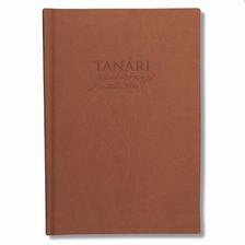 P4114-3077 - Tanári zsebkönyv pd 2025-2026 műbőr barna