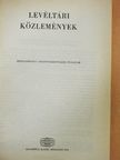 Bendefy László - Levéltári közlemények 1978. [antikvár]