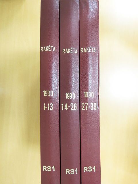 Déry Tibor - Rakéta Regényújság 1990. (nem teljes évfolyam) I-III. [antikvár]