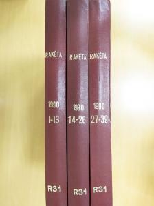 Déry Tibor - Rakéta Regényújság 1990. (nem teljes évfolyam) I-III. [antikvár]