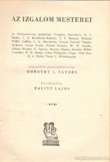 L. Sayer, Dorothy - Az izgalom mesterei I-II. kötet [antikvár]