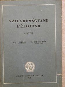 Faber Gusztáv - Szilárdságtani példatár I. (töredék) [antikvár]