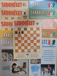Sakkélet 1987. január-december [antikvár]