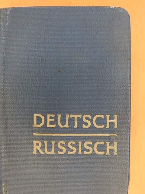O. D. Lipschiz - Deutsch-Russisches Taschenwörterbuch (minikönyv) [antikvár]