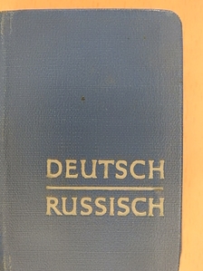 O. D. Lipschiz - Deutsch-Russisches Taschenwörterbuch (minikönyv) [antikvár]