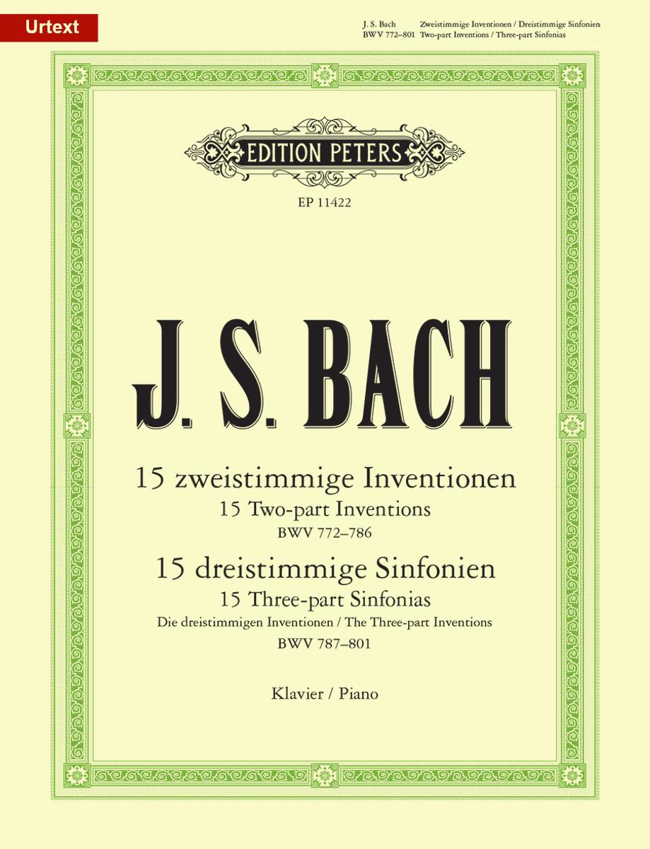 J. S. Bach - INVENTIONEN UND SINFONIEN BWV 772-801 (BARTELS) KLAVIER