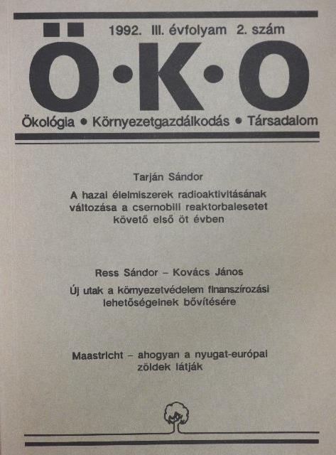 Barták Ignác - ÖKO 1992/2. [antikvár]
