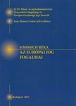 Somssich Réka - Az európai jog fogalmai (dedikált) [antikvár]