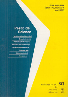 G. T. Brooks, L. G. Copping - Pesticide Science Volume 43, Number 4 April 1995 [antikvár]