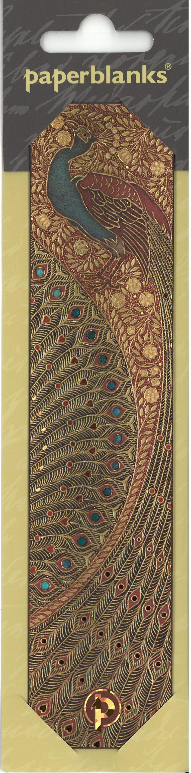 PA9935-2 - Paperblanks könyvjelző Hafiz's Peacocks