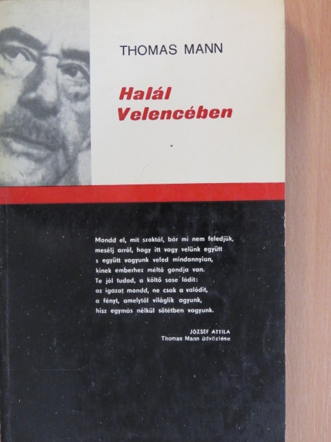 Thomas Mann - Halál Velencében [antikvár]
