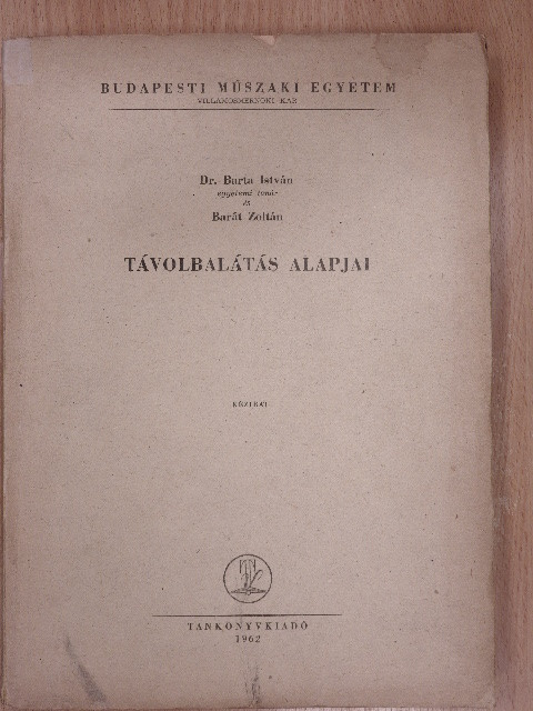 Barát Zoltán - Távolbalátás alapjai [antikvár]