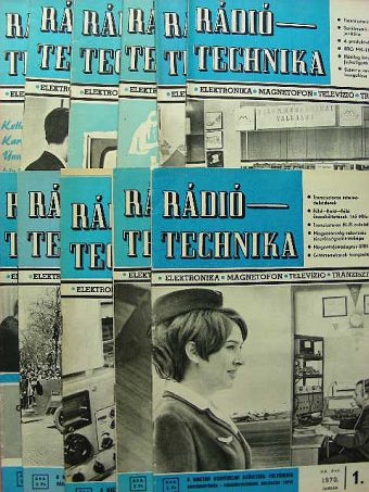 Kiss László - Rádiótechnika 1970. (nem teljes évfolyam) [antikvár]