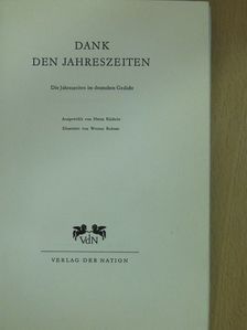 Paul Heyse - Dank den Jahreszeiten [antikvár]