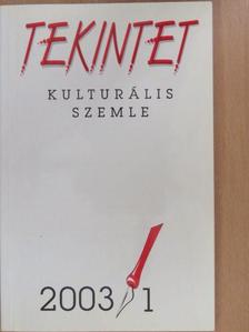 Beke György - Tekintet 2003/1 [antikvár]