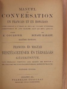 E. Coursier - Franczia és magyar beszélgetések és társalgás kézikönyve [antikvár]