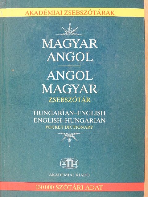 Magyar-angol/angol-magyar zsebszótár [antikvár]