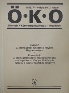 Begéné Olasz Gyöngyi - ÖKO 1995/3. [antikvár]