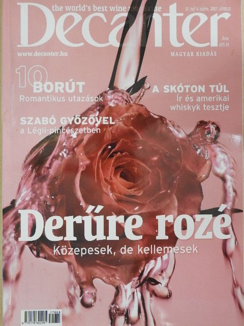 Bozó András - Decanter 2007. április [antikvár]