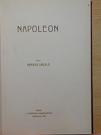 Seress László - Napoleon [antikvár]