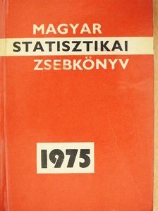 Magyar statisztikai zsebkönyv 1975. [antikvár]