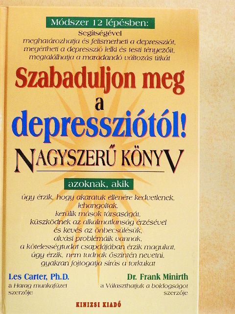 Frank Minirth - Szabaduljon meg a depressziótól! [antikvár]