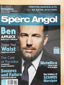 Szalai Nóra - 5 perc Angol magazin 2017. január [antikvár]