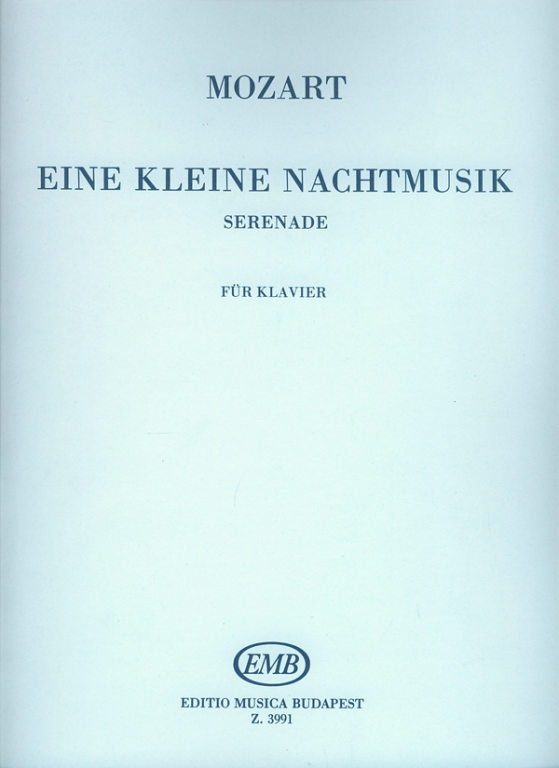 MOZART, W,A, - EINE KLEINE NACHTMUSIK, SERENADE FÜR KLAVIER
