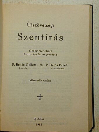 Újszövetségi Szentírás [antikvár]