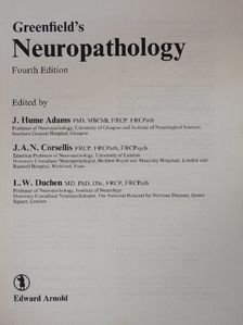 Betty Brownell - Greenfield's Neuropathology [antikvár]