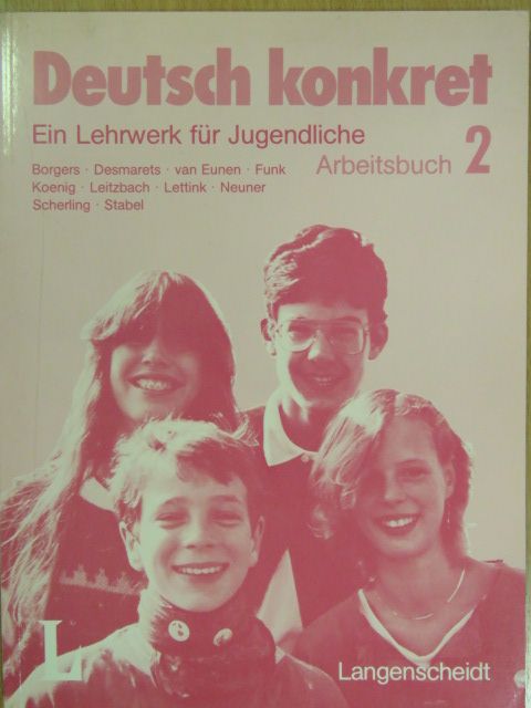 Chris Borgers - Deutsch konkret - Arbeitsbuch 2. [antikvár]