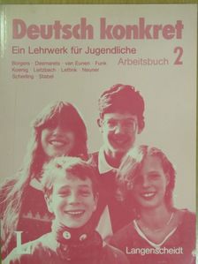Chris Borgers - Deutsch konkret - Arbeitsbuch 2. [antikvár]