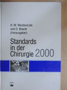 G. Galvan - Standards in der Chirurgie 2000 [antikvár]