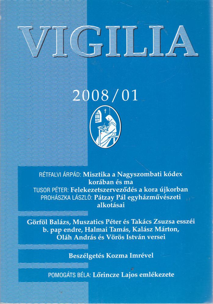 Lukács László - Vigilia 2008/1 [antikvár]