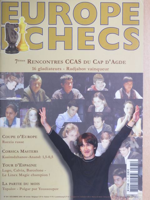 Jean-Michel Péchiné - Europe Échecs Décembre 2006 [antikvár]