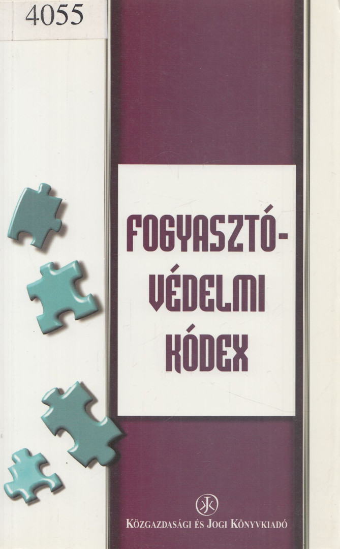FAZEKAS JUDIT - Fogyasztóvédelmi kódex [antikvár]