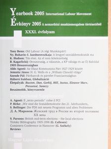 André Liebich - A nemzetközi munkásmozgalom történetéből 2005 [antikvár]