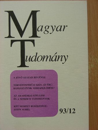 Anne Moir - Magyar Tudomány 1993. december [antikvár]