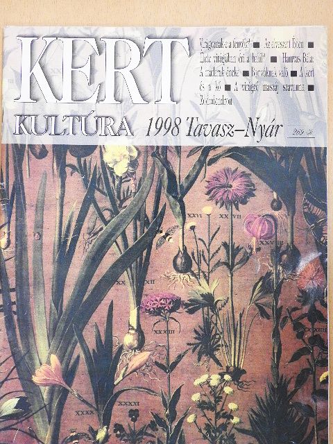 Bársony István - Kert-kultúra 1998. tavasz-nyár [antikvár]