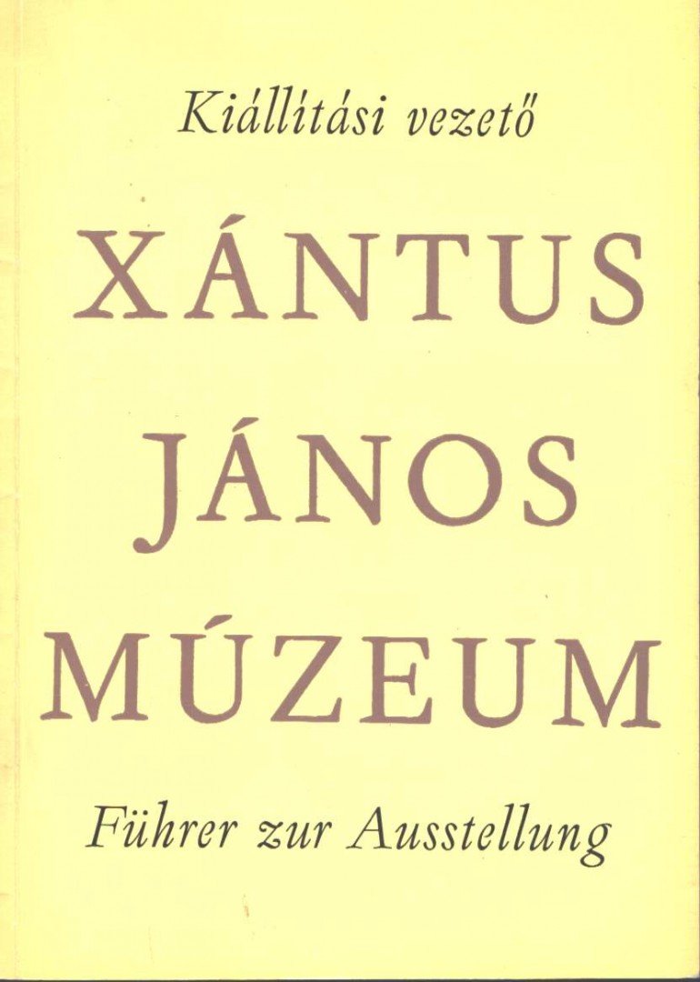Xántus János Múzeum [antikvár]