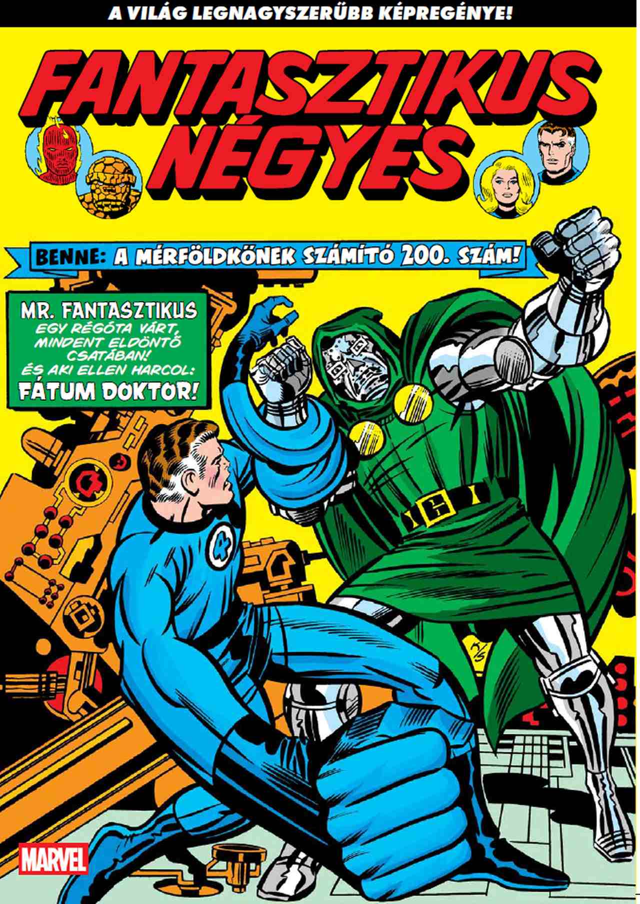 Marv Wolfman - Keith Pollard - Joe Sinnott - Fantasztikus Négyes 24 - MR. FANTASZTIKUS FÁTUM DOKTOR ELLEN