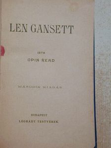 Opin Read - Len Gansett [antikvár]