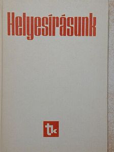 Graf Rezső - Helyesírásunk [antikvár]