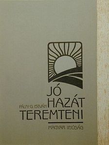 Pálfy G. István - Jó hazát teremteni [antikvár]