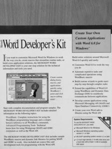 Microsoft Word Developer's Kit [antikvár]