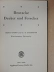 C. R. Goedsche - Deutsche Denker und Forscher [antikvár]